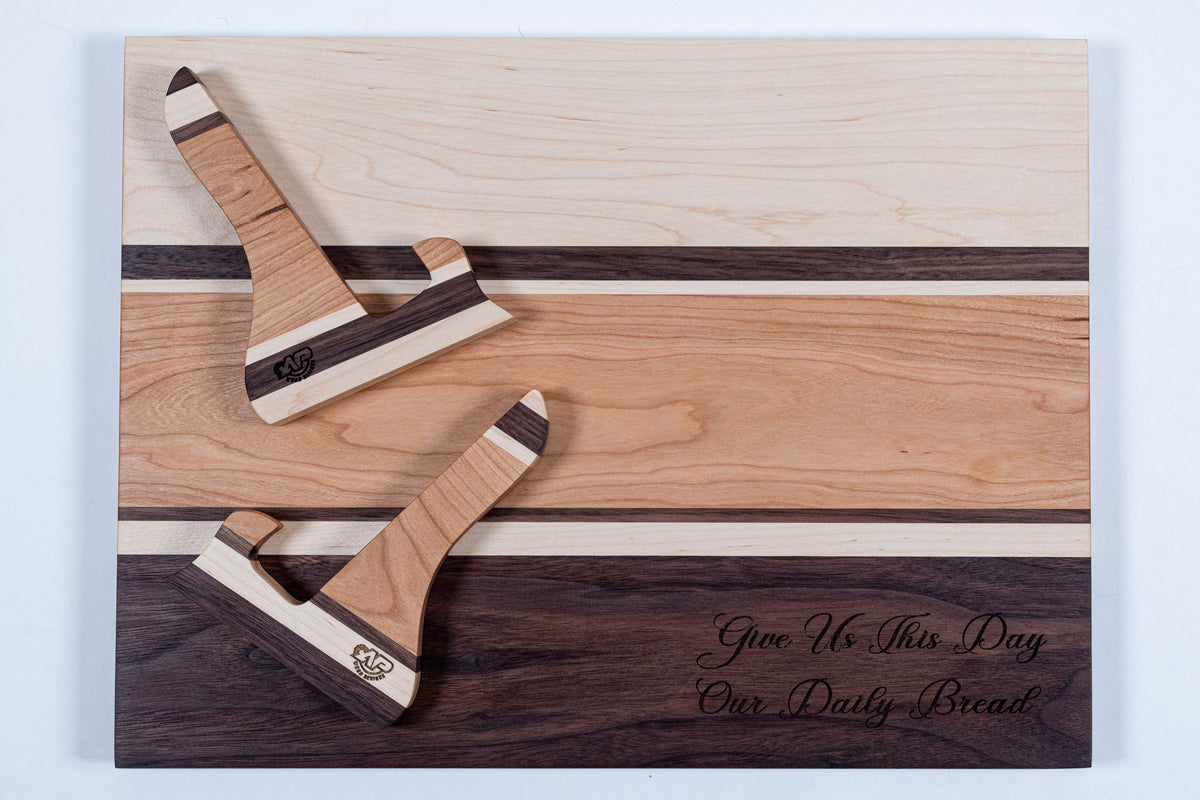 CB30 - Multi-Colored Cutting Board with Stands