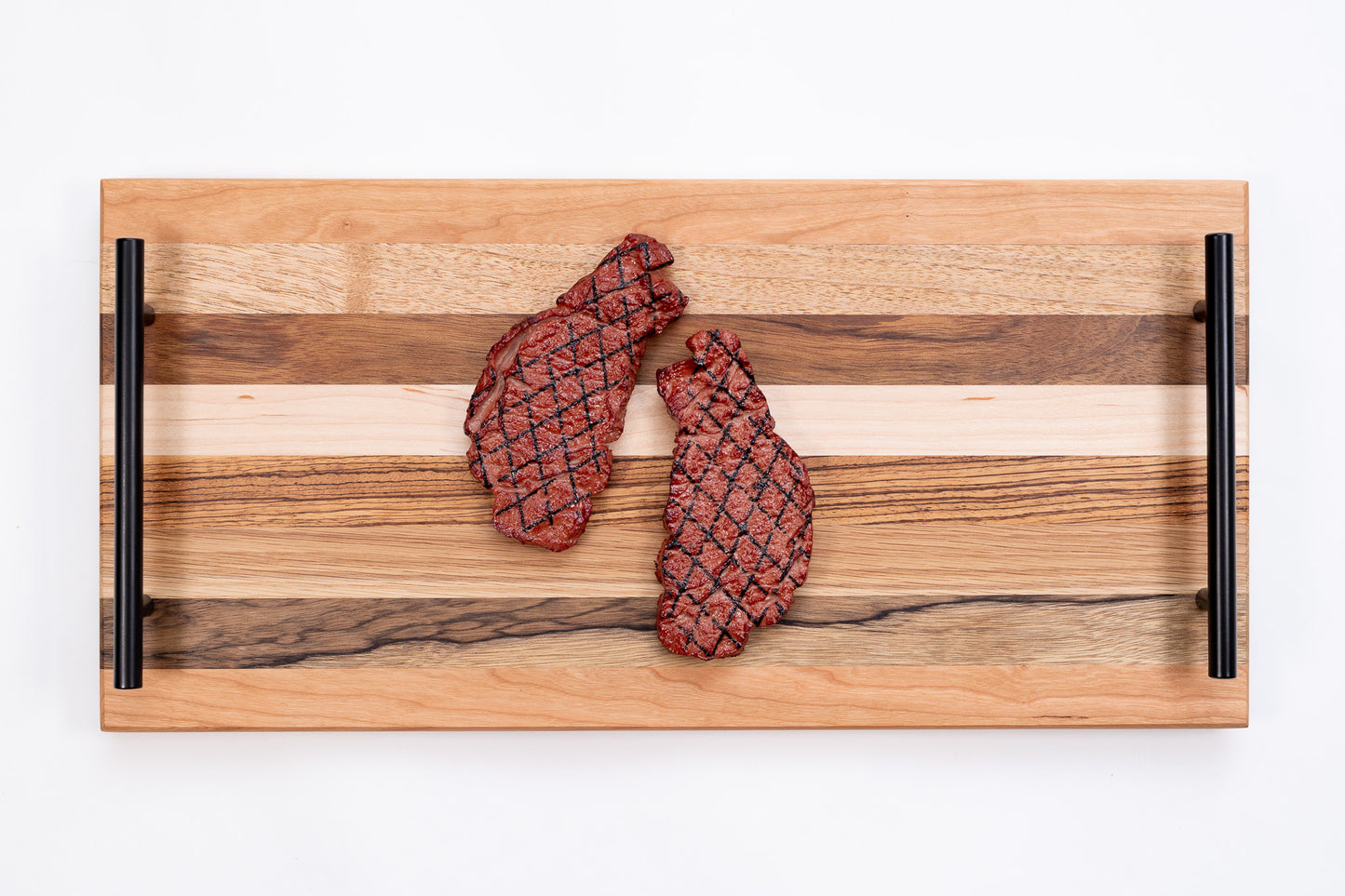 CHSB2 - Multi-Colored Edge Grain Charcuterie/Serving Board