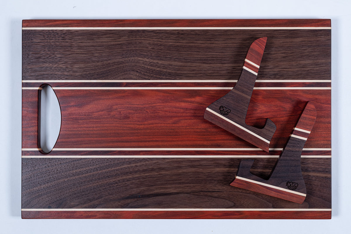 CB35 - Multi-Colored Cutting Board with Stands