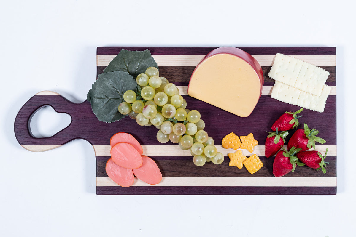 CHSB21 -  Multi-Colored Charcuterie Board with Stands